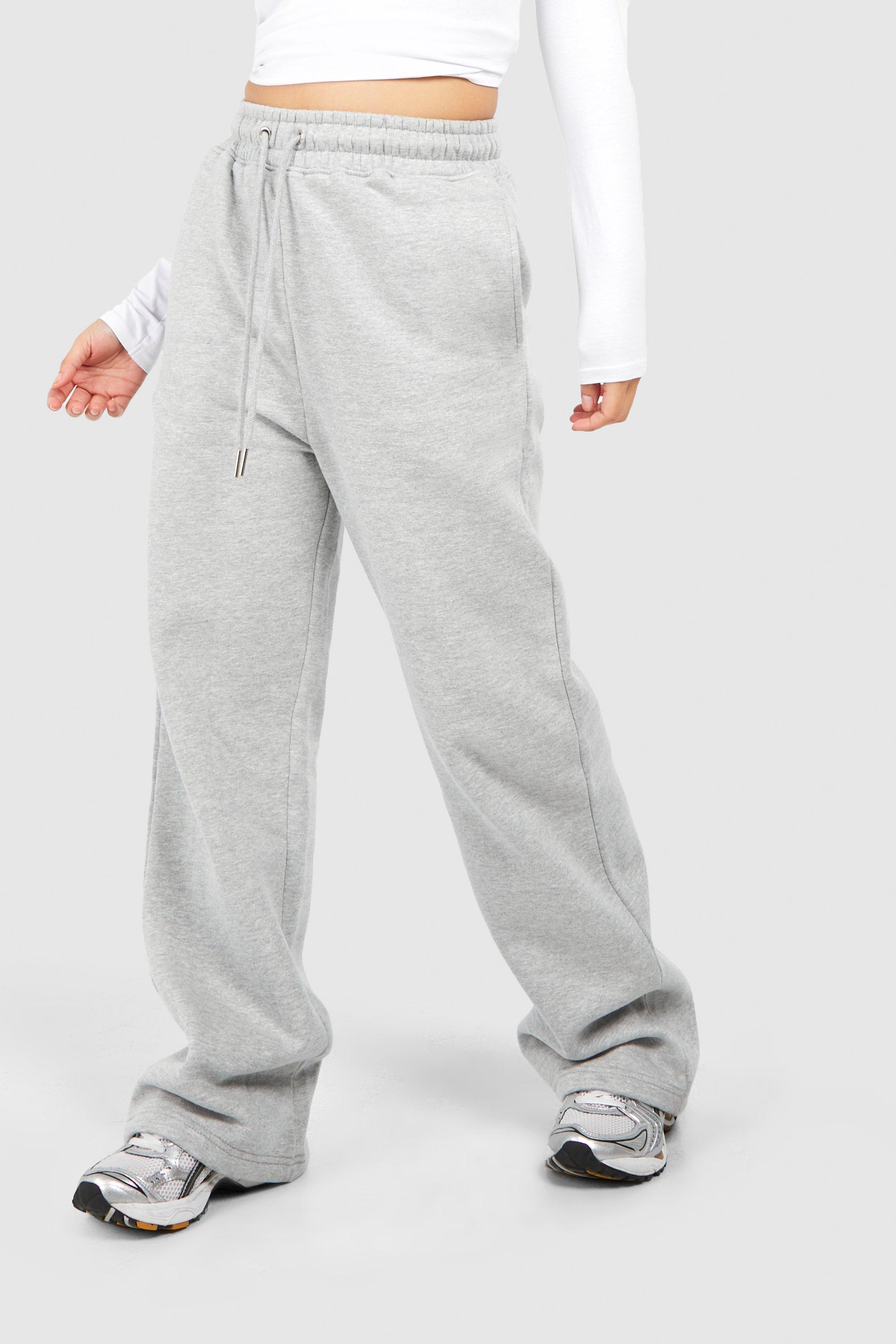 Petite grey joggers womens sale